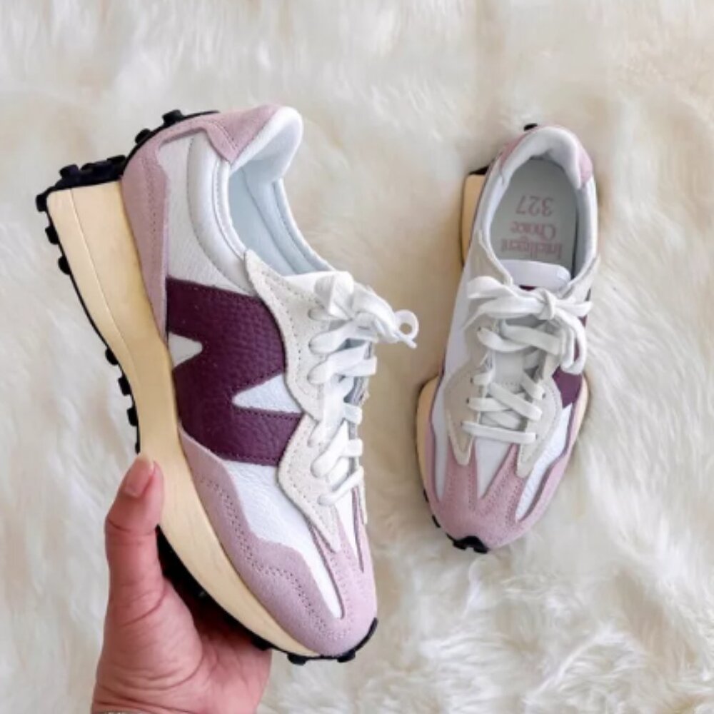 New Balance Women's Sneakers - White, Purple, Pink